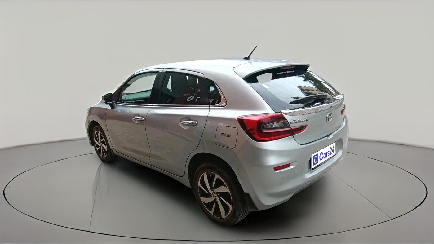 2024 Toyota Glanza V AMT, Petrol, Automatic, 67,933 km, exterior