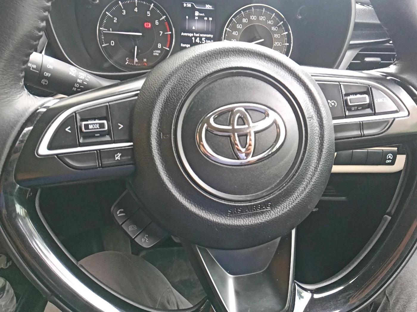 2024 Toyota Glanza V AMT, Petrol, Automatic, 67,933 km, interior