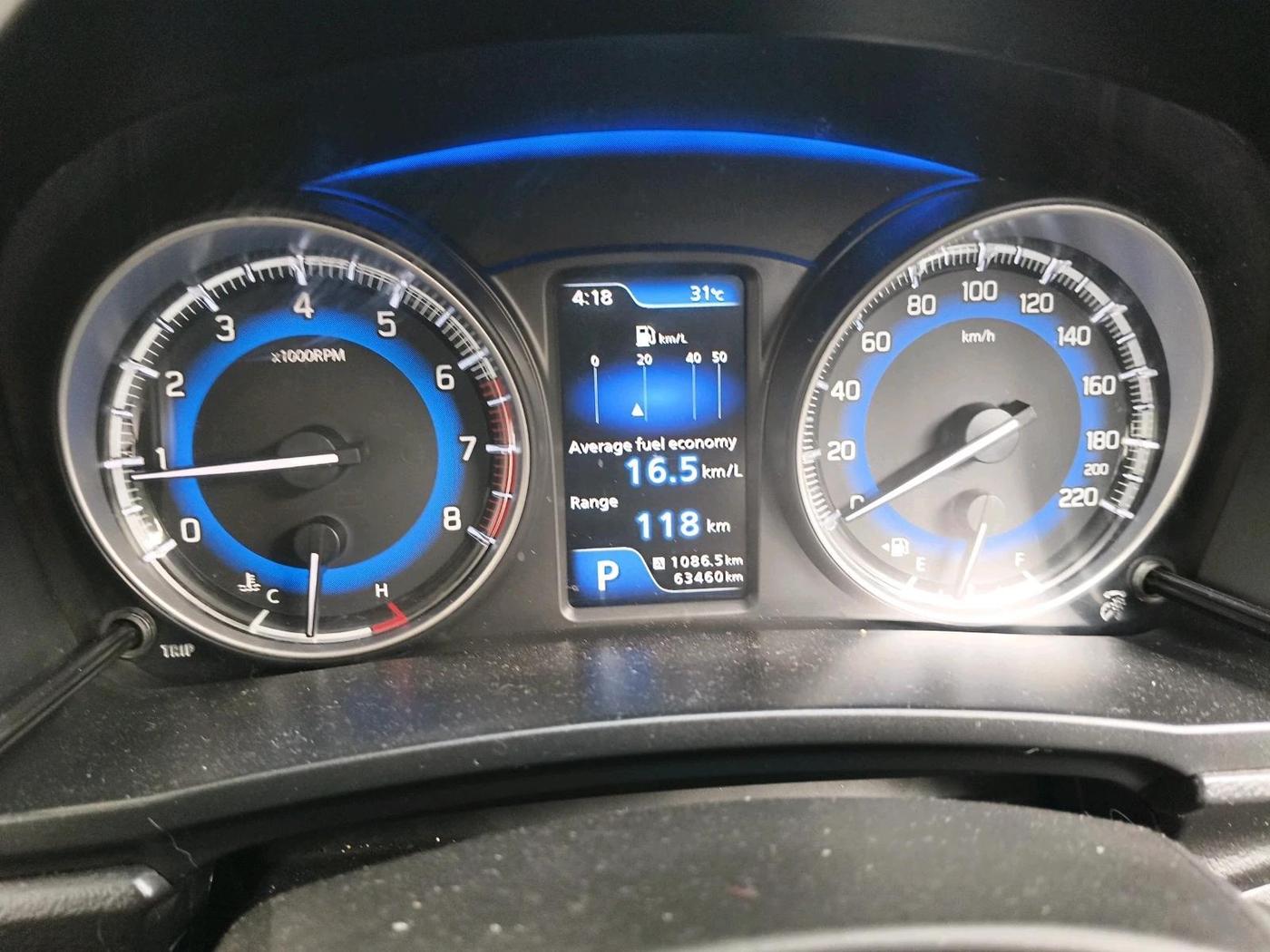 2021 Maruti Baleno ZETA CVT PETROL 1.2, Petrol, Automatic, 63,460 km, interior