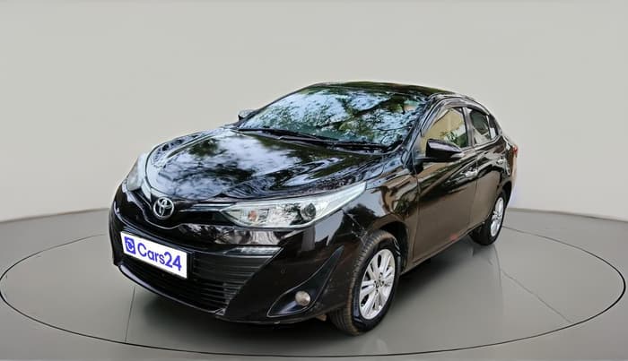 2018 Toyota YARIS VX CVT, Petrol, Automatic, 1,18,443 km, exterior
