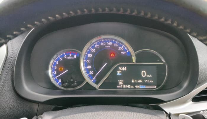 2018 Toyota YARIS VX CVT, Petrol, Automatic, 1,18,443 km, interior