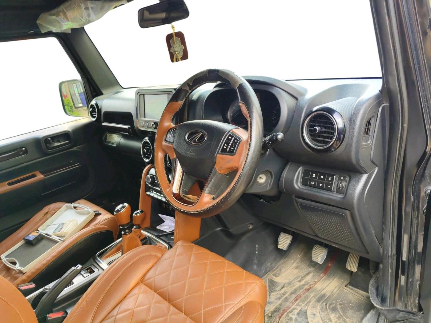 2021 Mahindra Thar LX HARD TOP 4WD MT, Diesel, Manual, 1,05,555 km, interior