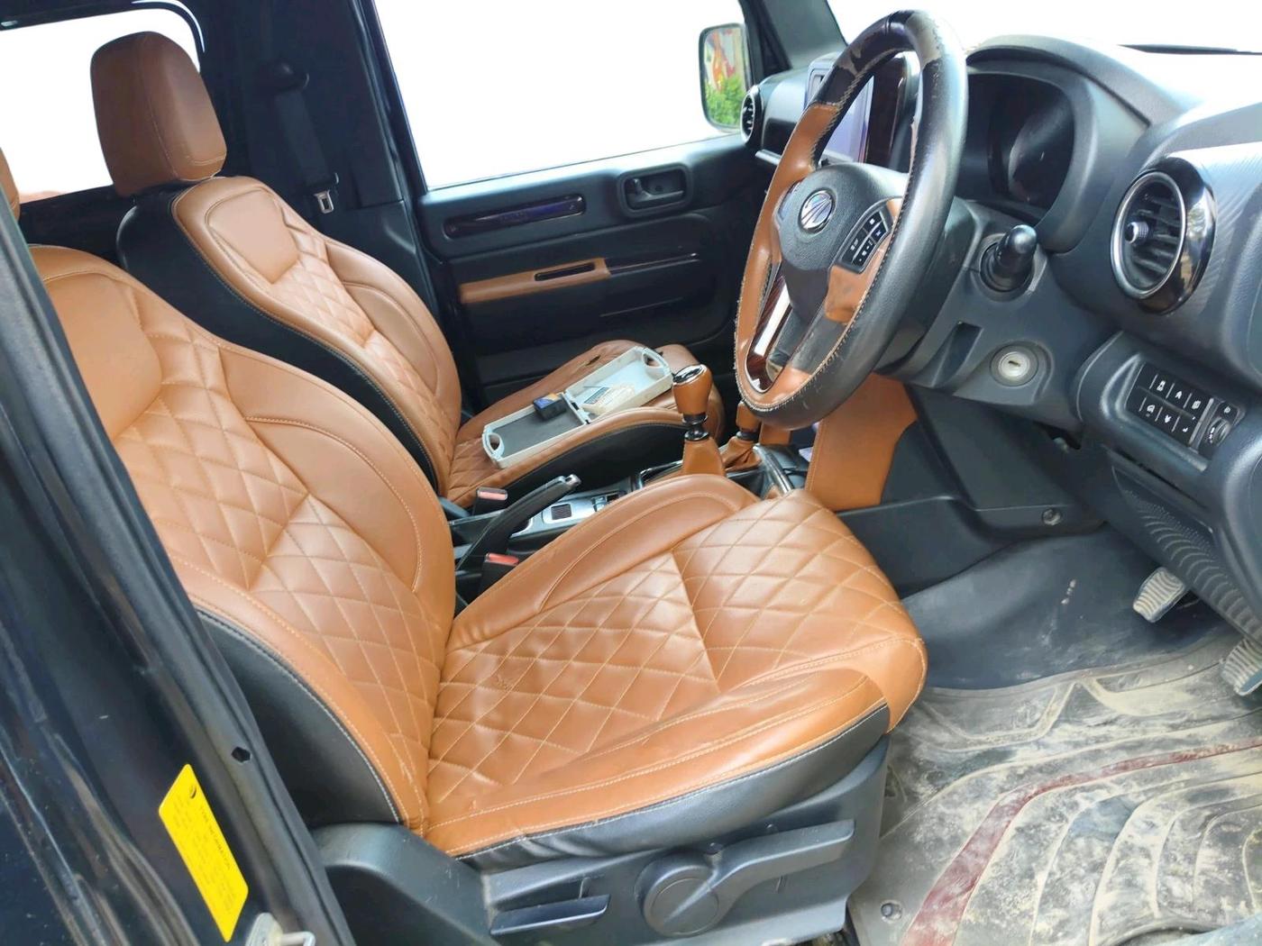 2021 Mahindra Thar LX HARD TOP 4WD MT, Diesel, Manual, 1,05,555 km, interior