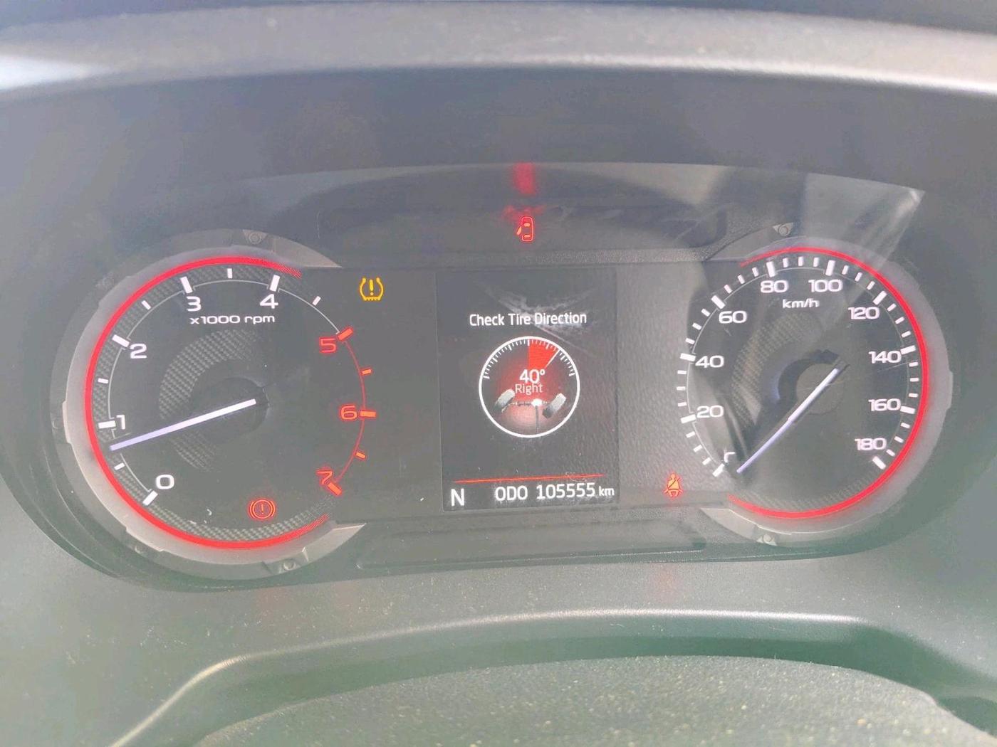 2021 Mahindra Thar LX HARD TOP 4WD MT, Diesel, Manual, 1,05,555 km, interior