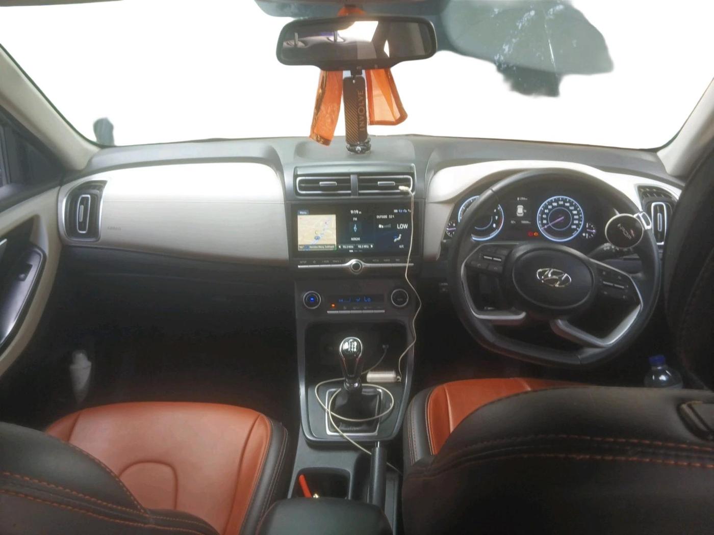 2020 Hyundai Creta SX 1.5 PETROL, CNG, Manual, 70,510 km, interior