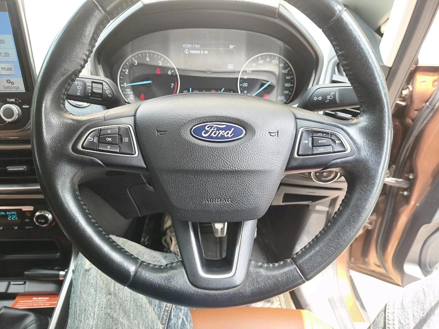 2019 Ford Ecosport TITANIUM 1.5L PETROL, Petrol, Manual, 40,385 km, interior