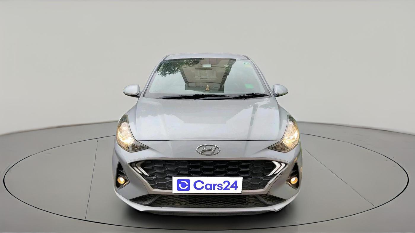 2021 Hyundai AURA S 1.2 CNG, CNG, Manual, 83,067 km, exterior
