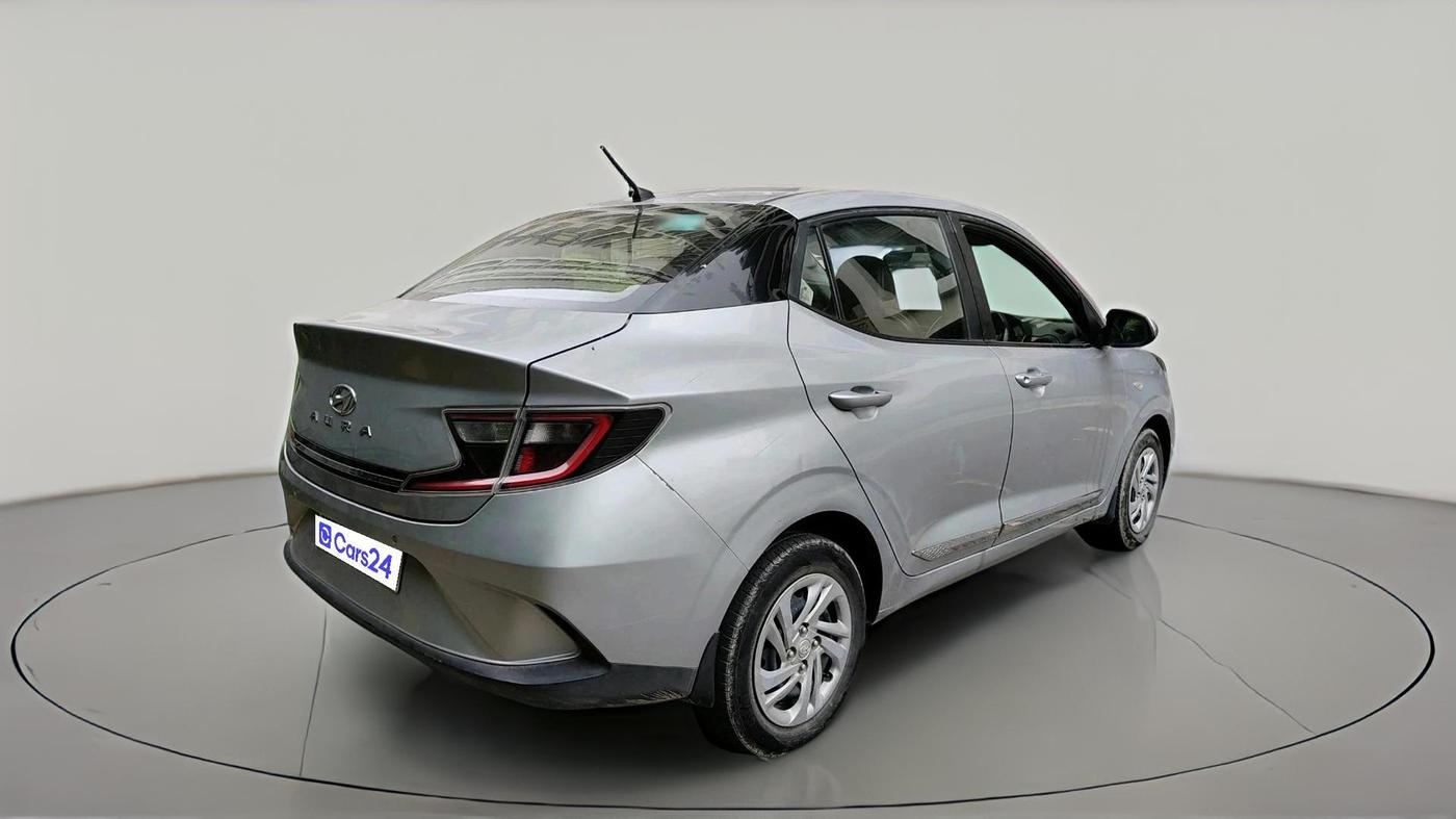 2021 Hyundai AURA S 1.2 CNG, CNG, Manual, 83,067 km, exterior