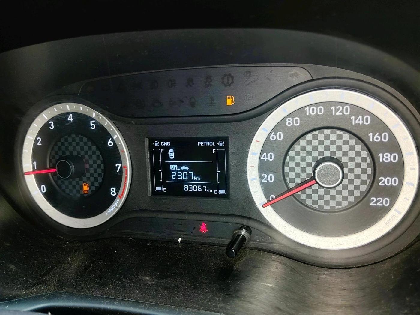 2021 Hyundai AURA S 1.2 CNG, CNG, Manual, 83,067 km, interior