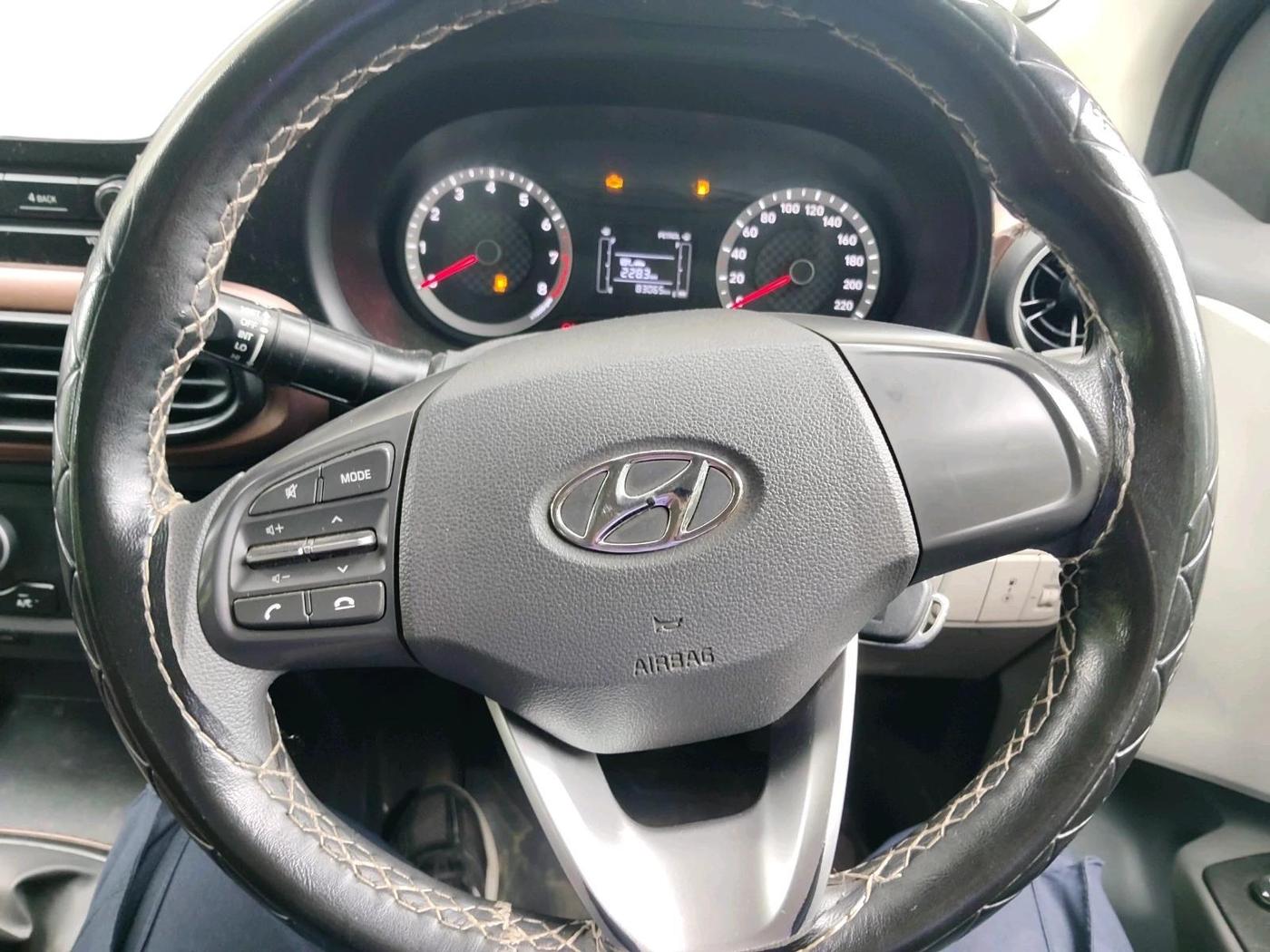 2021 Hyundai AURA S 1.2 CNG, CNG, Manual, 83,067 km, interior