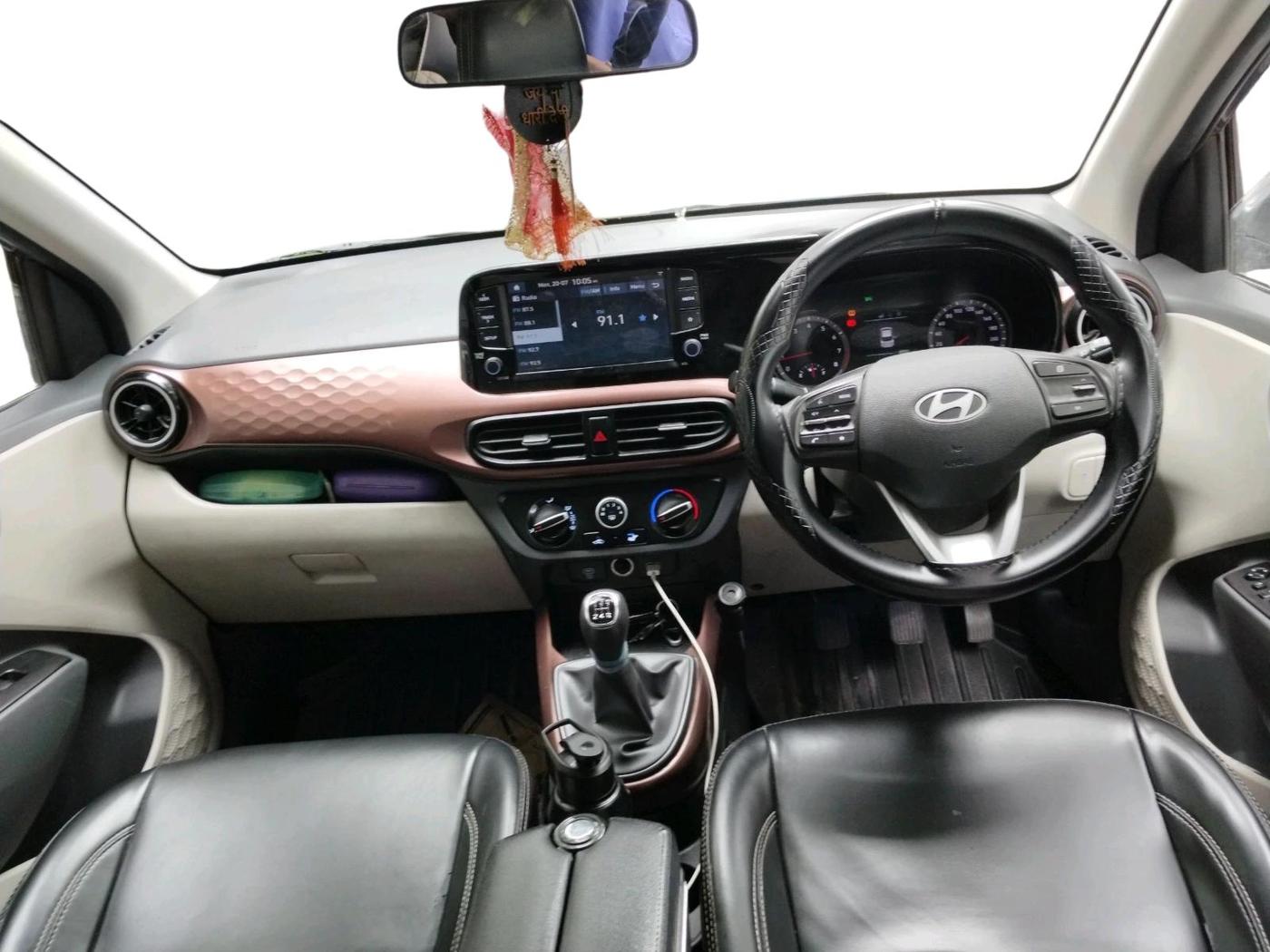 2023 Hyundai AURA SX 1.2 CNG, CNG, Manual, 71,336 km, interior