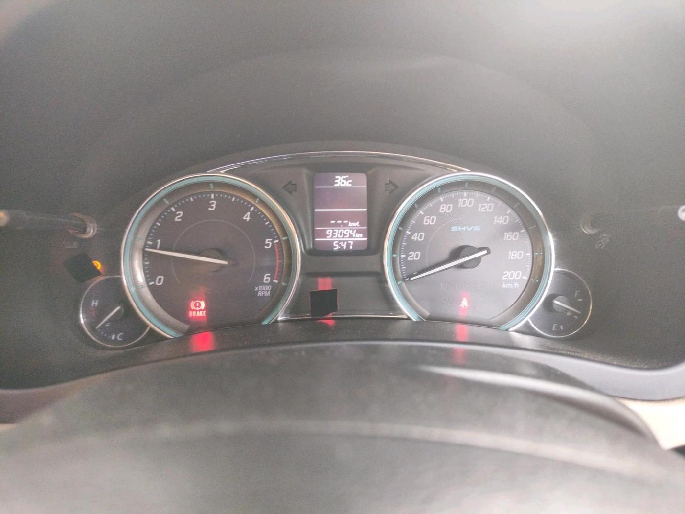 2017 Maruti Ciaz VDI SHVS, Diesel, Manual, 93,094 km, interior