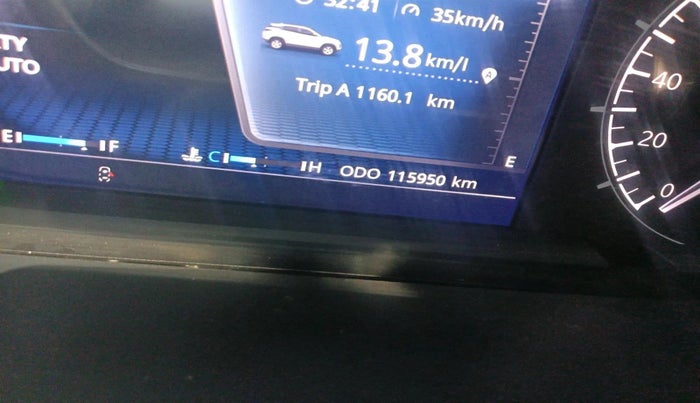 2020 Tata Harrier XZA PLUS 2.0L, Diesel, Automatic, 1,15,950 km, interior