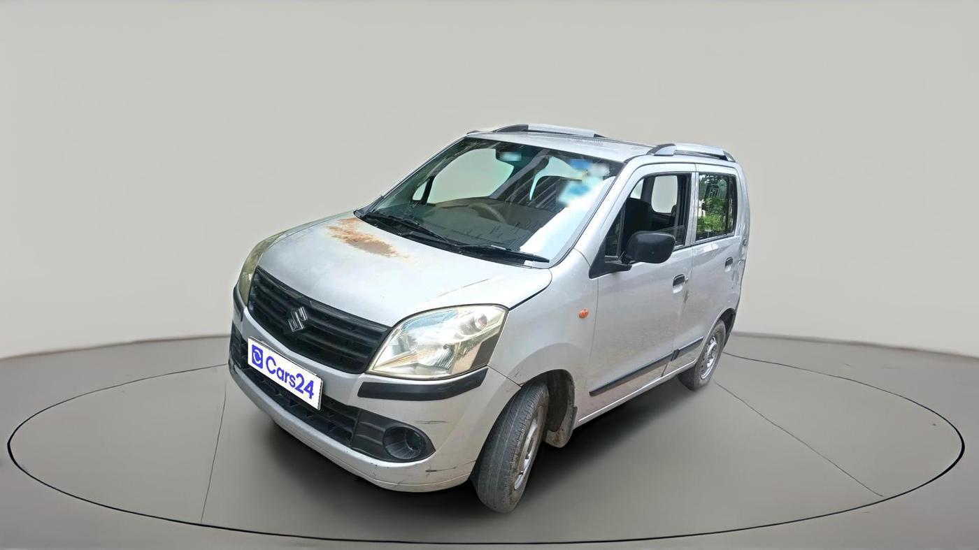 2011 Maruti Wagon R 1.0 LXI CNG, CNG, Manual, 2,22,573 km, exterior