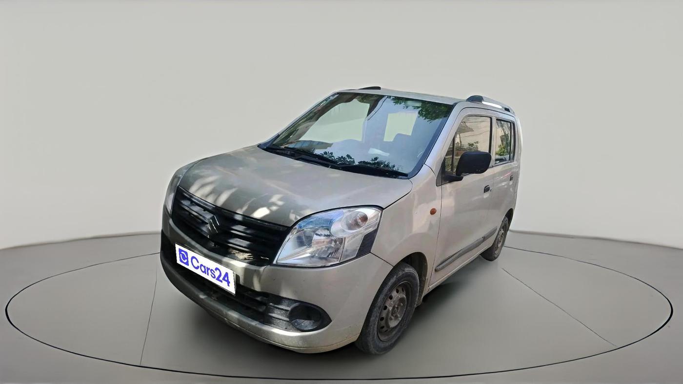 2012 Maruti Wagon R 1.0 LXI CNG, CNG, Manual, 1,50,782 km, exterior