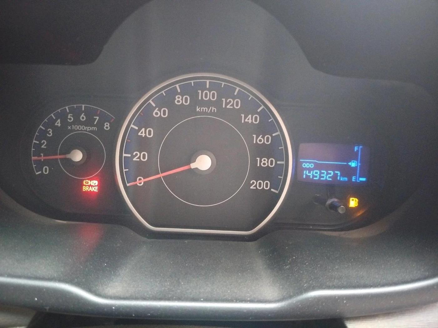 2011 Hyundai i10 MAGNA 1.2, Petrol, Manual, 1,49,327 km, interior