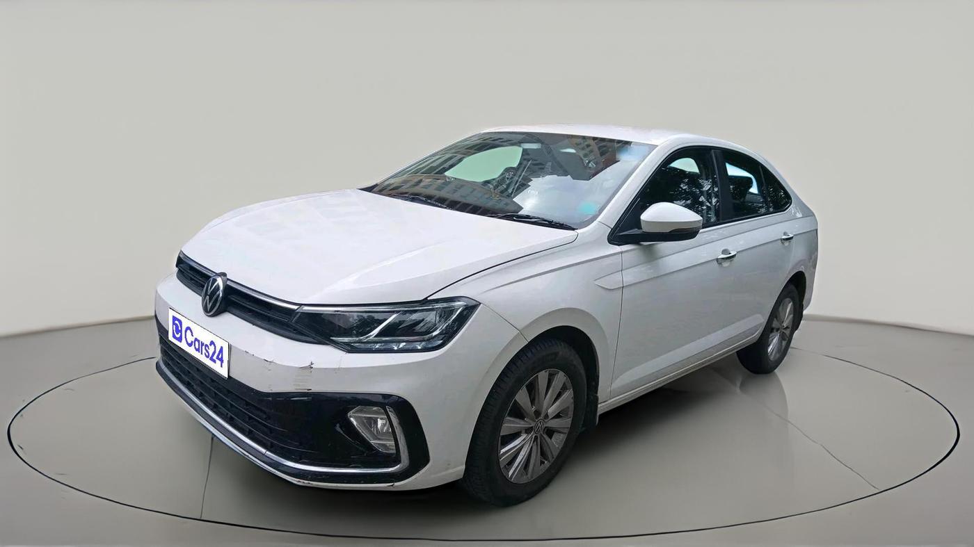 2023 Volkswagen VIRTUS HIGHLINE TSI 1.0 MT, Petrol, Manual, 76,672 km, exterior