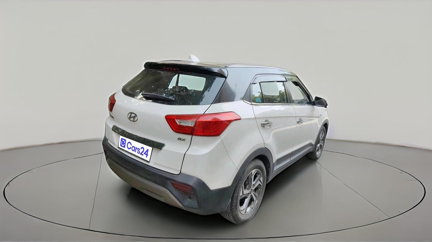 2018 Hyundai Creta SX AT 1.6 DIESEL, Diesel, Automatic, 54,253 km, exterior