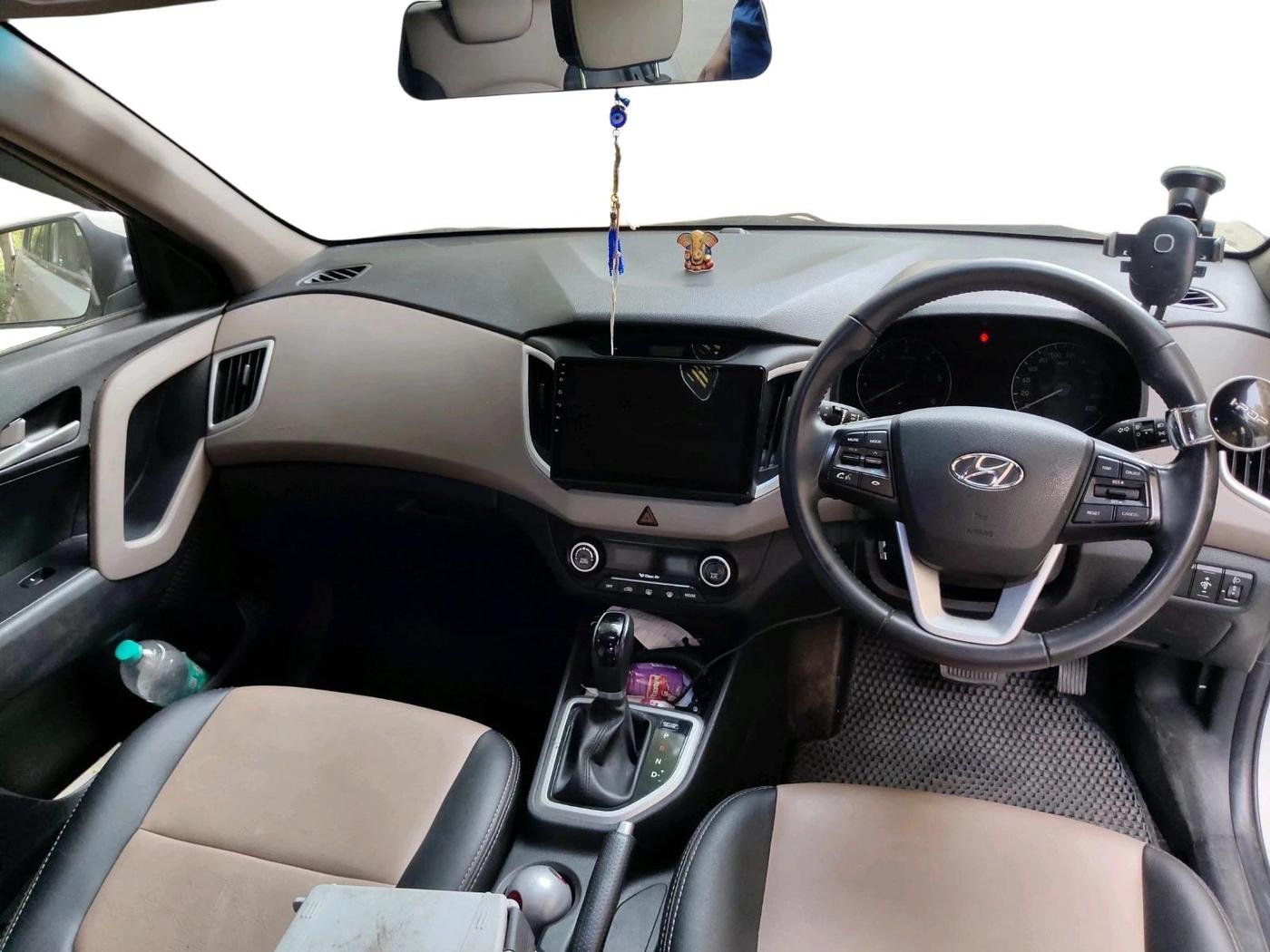 2018 Hyundai Creta SX AT 1.6 DIESEL, Diesel, Automatic, 54,253 km, interior