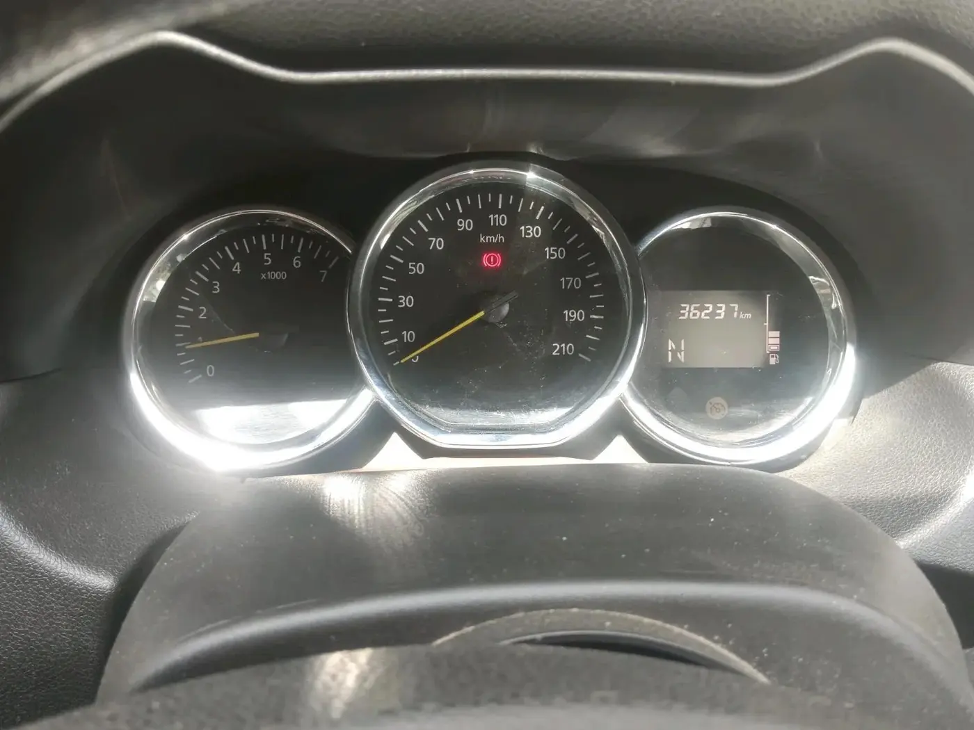 2019 Renault Duster 110 PS RXS 4X2 AMT DIESEL, Diesel, Automatic, 36,237 km, interior
