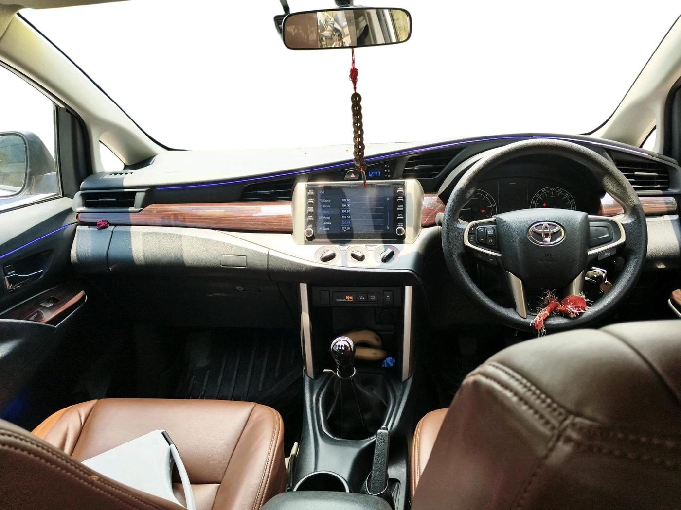 2024 Toyota Innova Crysta GX Plus 7 STR , Diesel, Manual, 27,181 km, interior