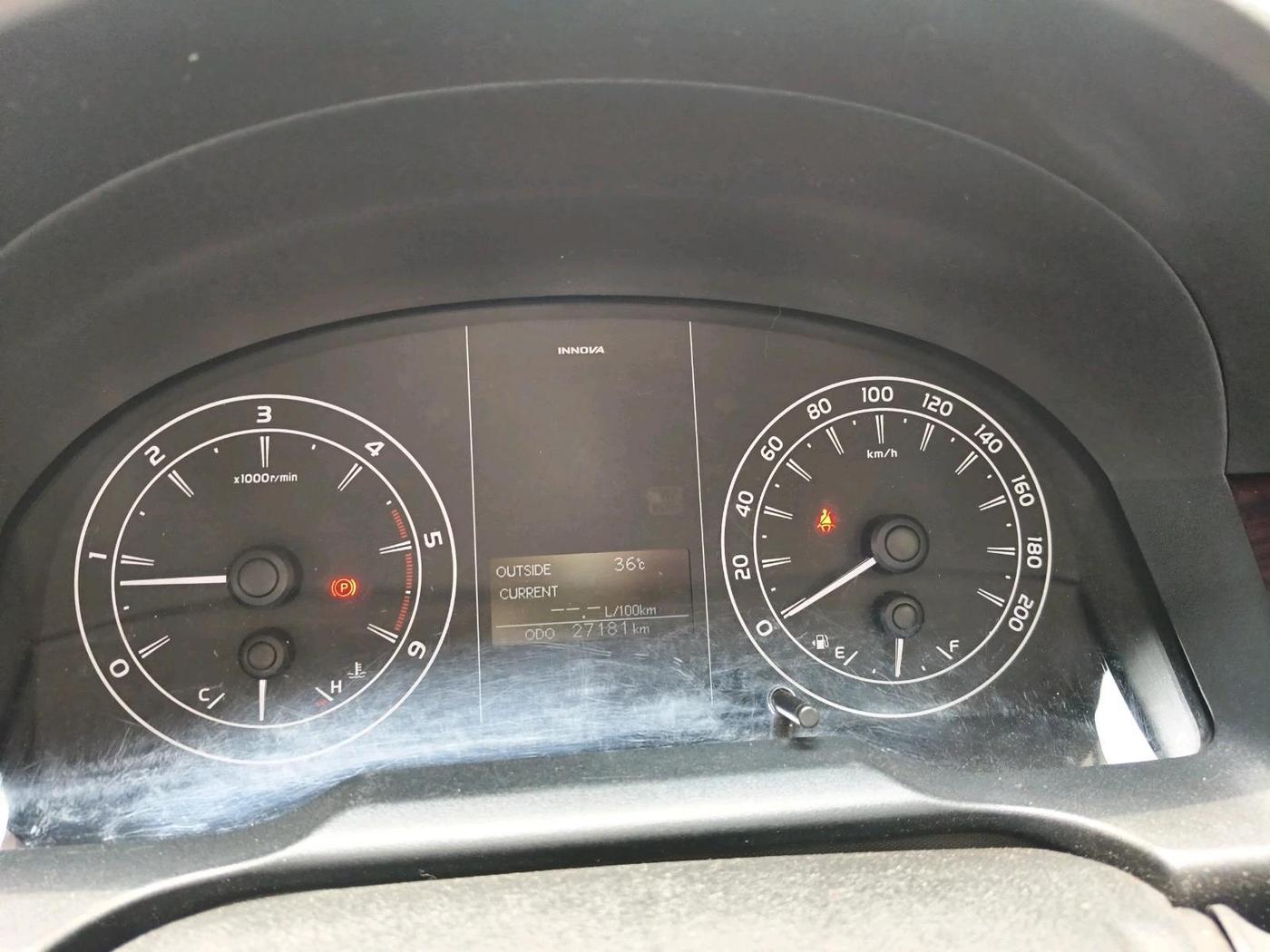 2024 Toyota Innova Crysta GX Plus 7 STR , Diesel, Manual, 27,181 km, interior