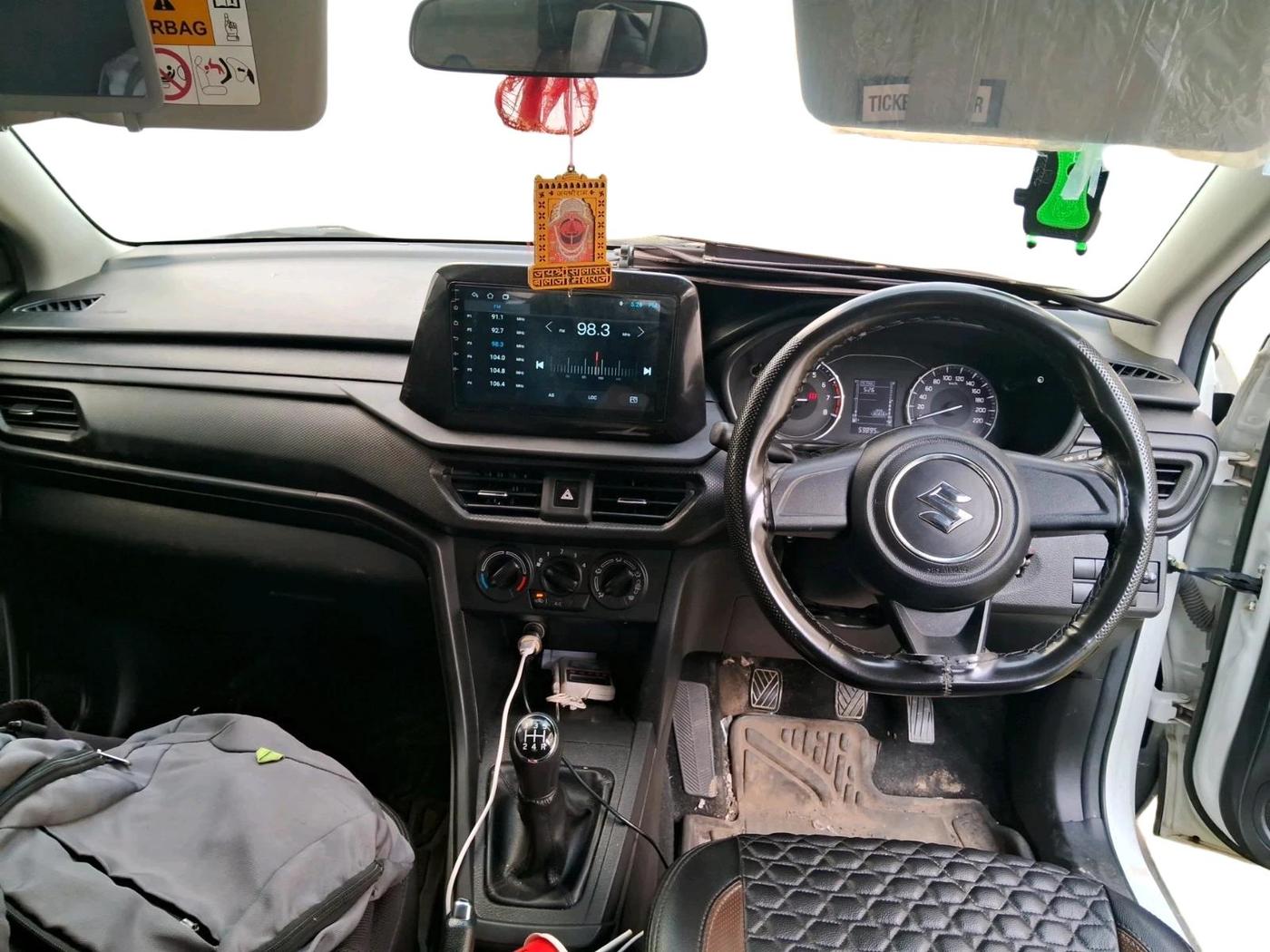 2024 Maruti BREZZA LXI S- CNG, CNG, Manual, 59,895 km, interior
