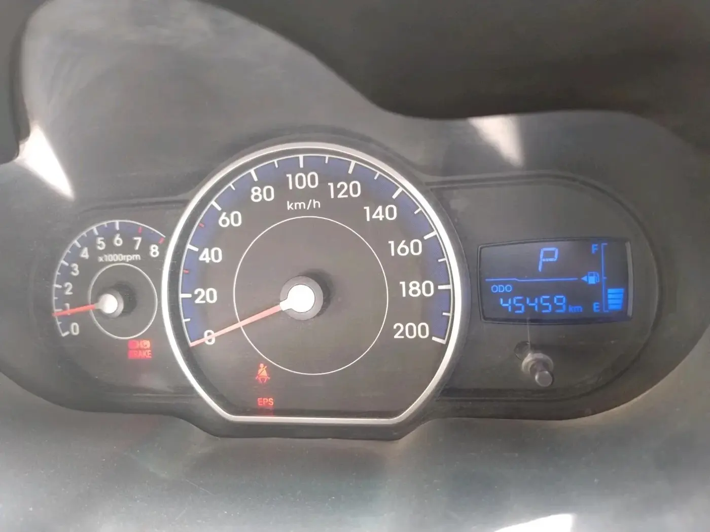 2012 Hyundai i10 SPORTZ 1.2 AT, Petrol, Automatic, 45,459 km, interior