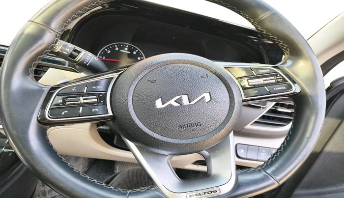 2022 KIA SELTOS HTX IVT 1.5 PETROL, Petrol, Automatic, 1,02,335 km, interior