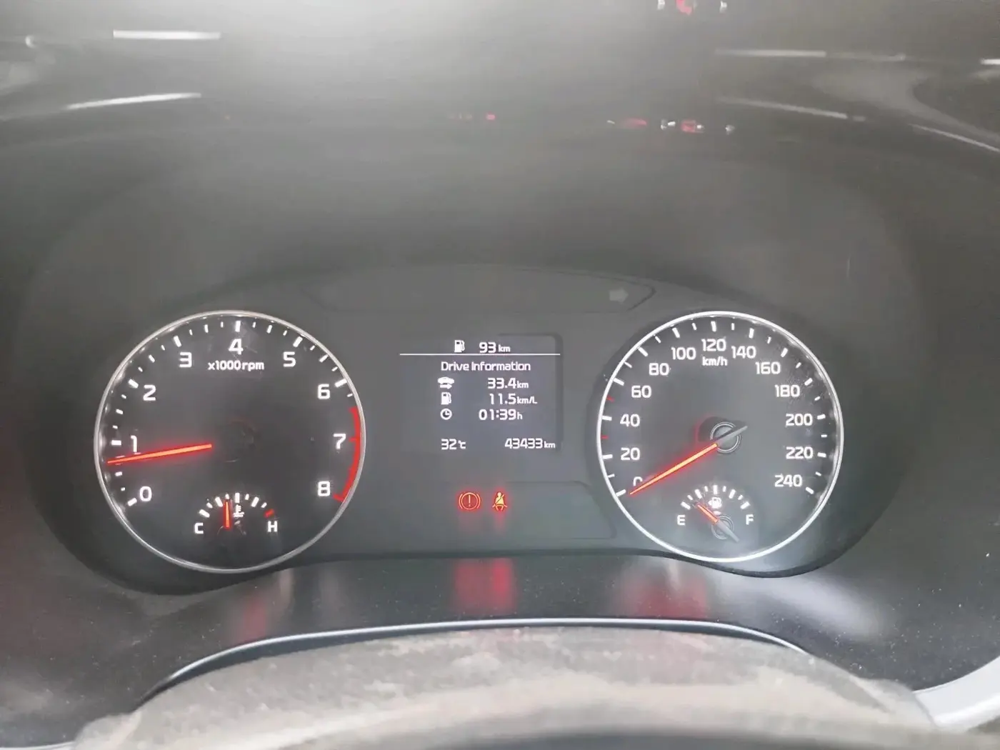 2020 KIA SELTOS HTK PLUS 1.5, Petrol, Manual, 43,433 km, interior