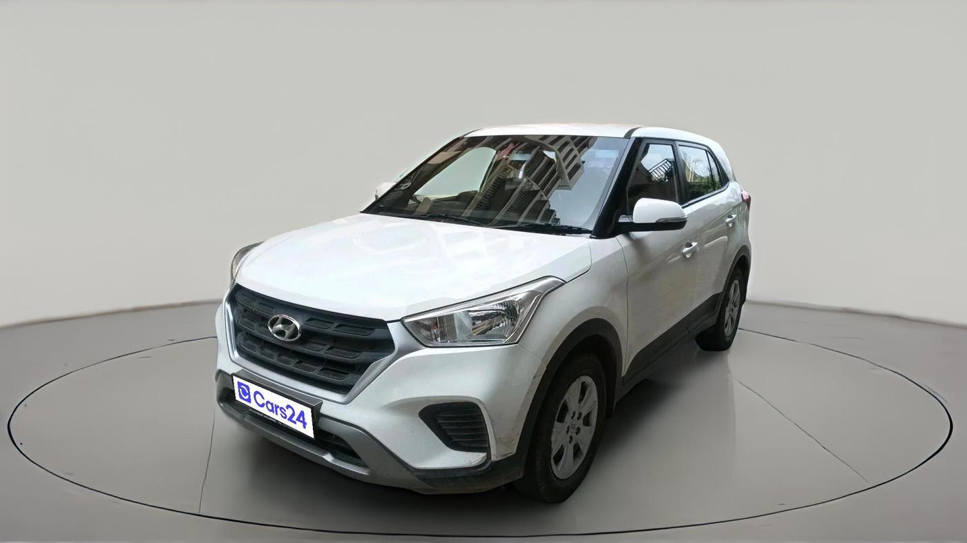 2018 Hyundai Creta E PLUS 1.6 PETROL, Petrol, Manual, 89,595 km, exterior