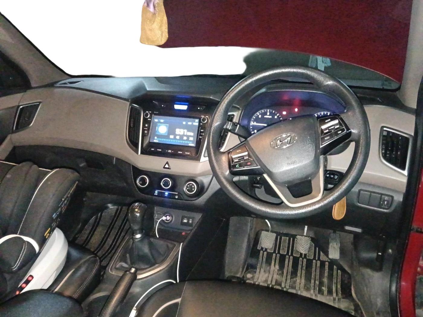 2016 Hyundai Creta S PLUS 1.4 DIESEL, Diesel, Manual, 1,20,491 km, interior