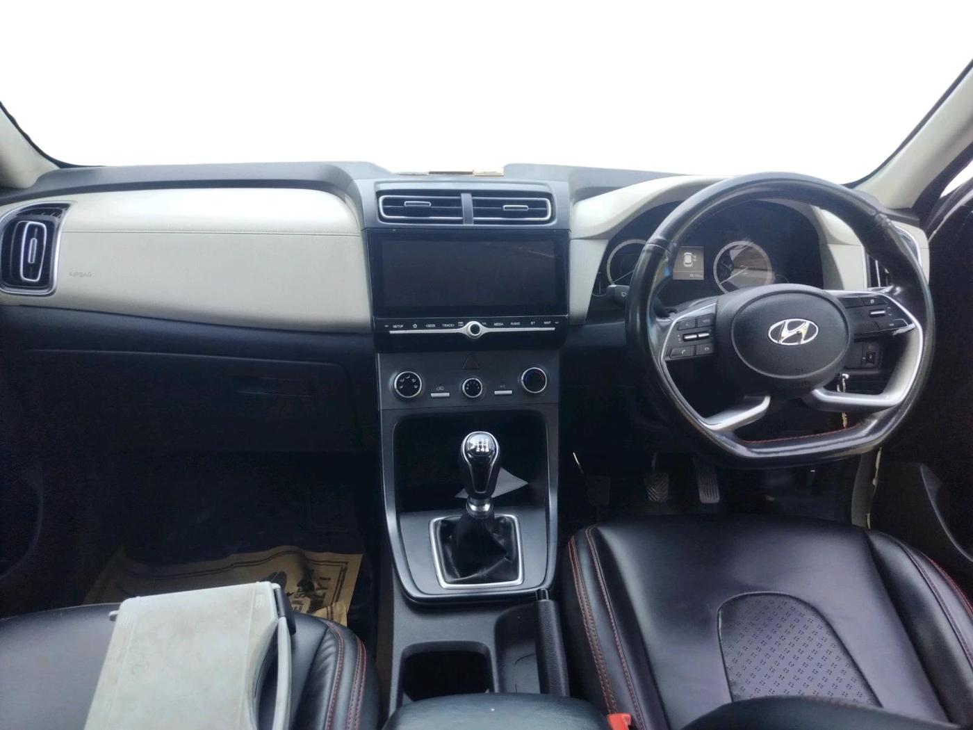 2022 Hyundai Creta E 1.5 DIESEL, Diesel, Manual, 85,146 km, interior