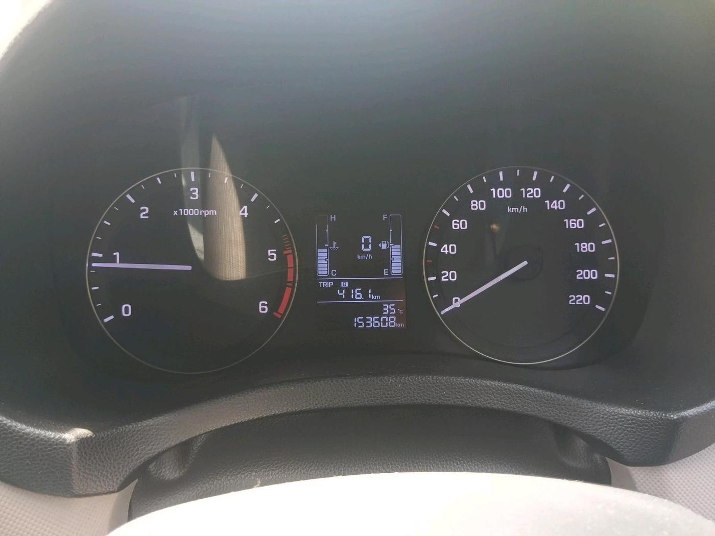 2016 Hyundai Creta SX 1.6 DIESEL, Diesel, Manual, 1,53,608 km, interior