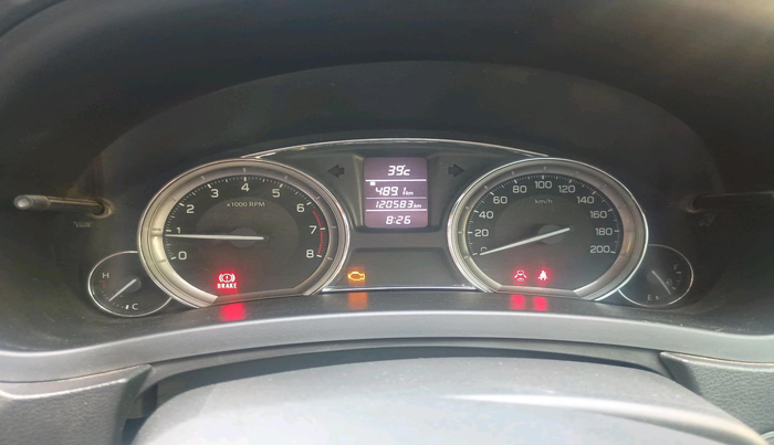 2017 Maruti Ciaz S 1.4 MT PETROL, Petrol, Manual, 1,20,583 km, interior