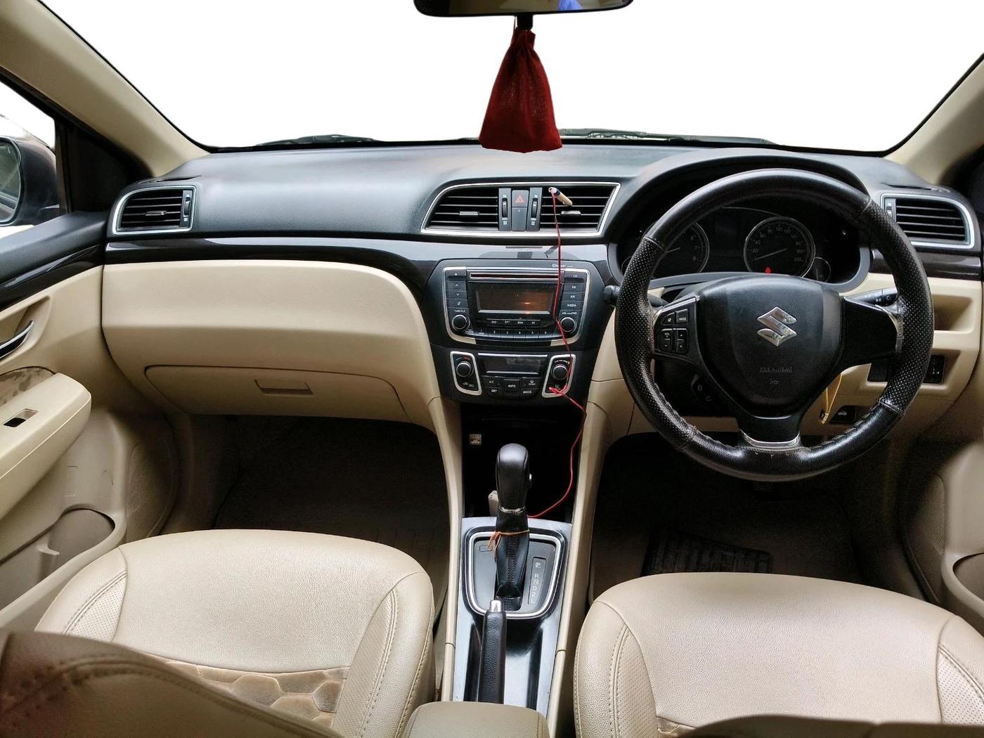 2015 Maruti Ciaz VXI+AT, Petrol, Automatic, 94,629 km, interior