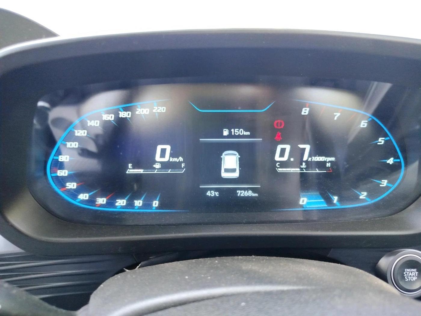 2025 Hyundai NEW I20 ASTA (O) 1.2 MT, Petrol, Manual, 7,268 km, interior