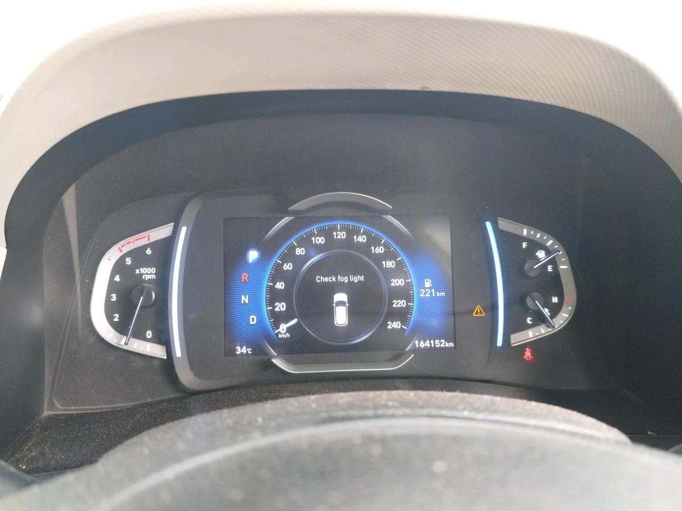2020 Hyundai Creta SX (O) AT 1.5 DIESEL, Diesel, Automatic, 1,64,152 km, interior