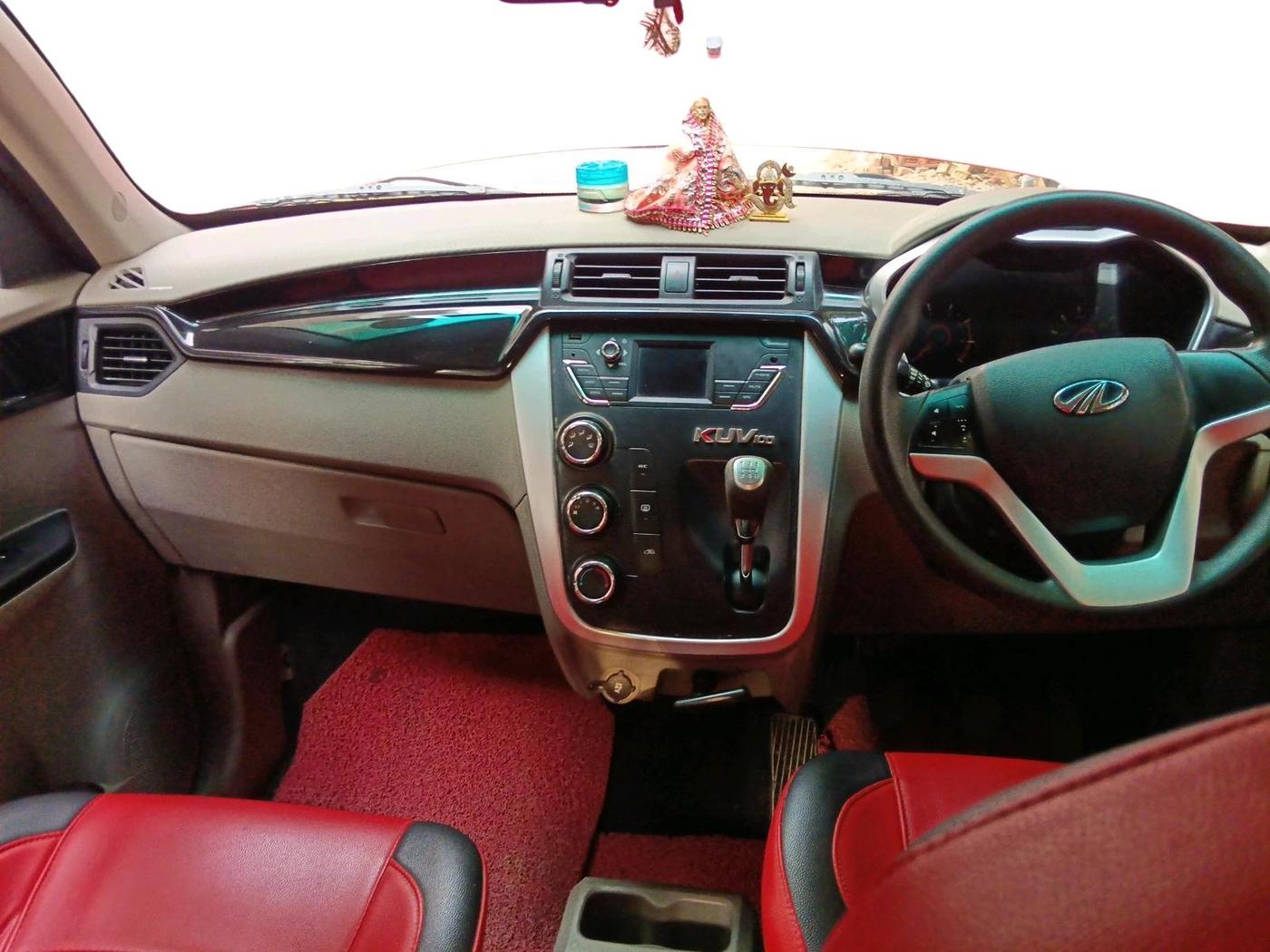 2016 Mahindra Kuv100 K8 5 STR, Petrol, Manual, 27,960 km, interior