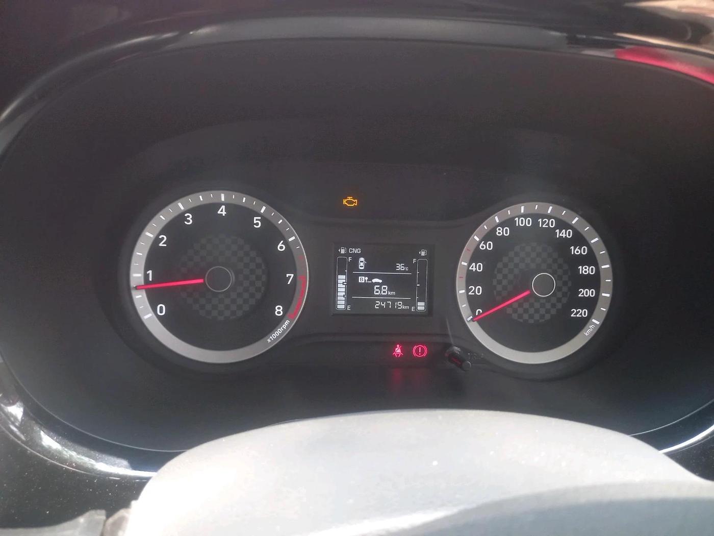 2022 Hyundai GRAND I10 NIOS SPORTZ 1.2 KAPPA VTVT CNG, CNG, Manual, 24,719 km, interior