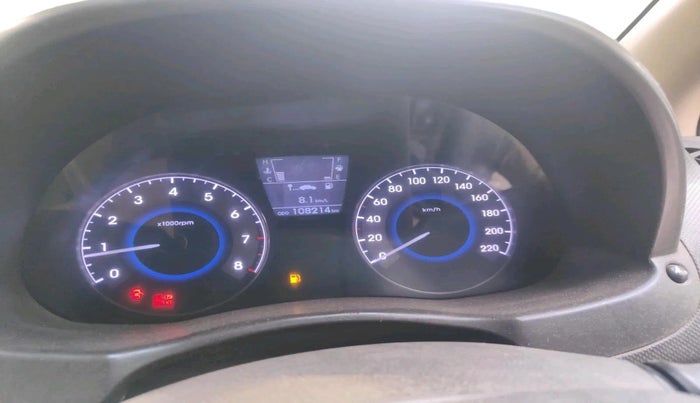 2012 Hyundai Verna FLUIDIC 1.6 VTVT SX, Petrol, Manual, 1,08,214 km, interior