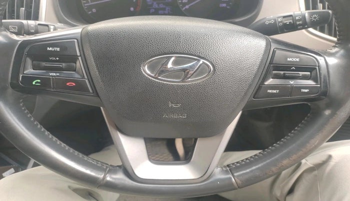 2016 Hyundai Creta SX PLUS AT 1.6 PETROL, Petrol, Automatic, 85,487 km, interior