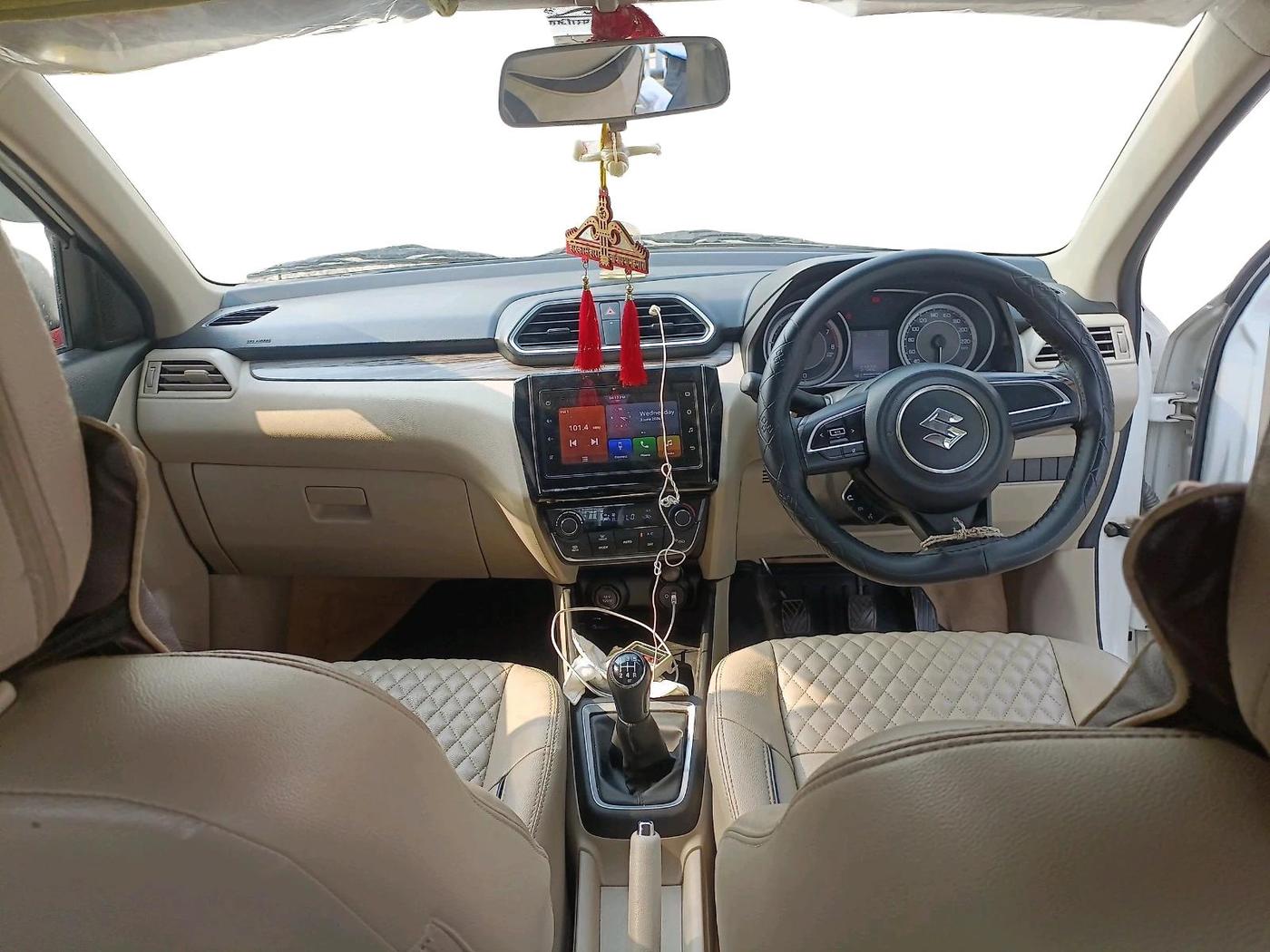 2022 Maruti Dzire ZXI, Petrol, Manual, 57,502 km, interior