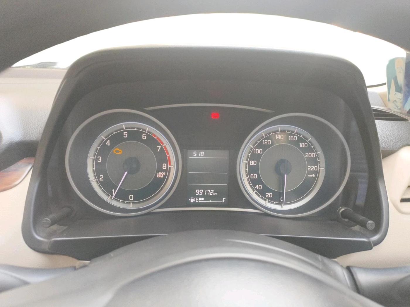 2018 Maruti Dzire VXI, CNG, Manual, 99,172 km, interior