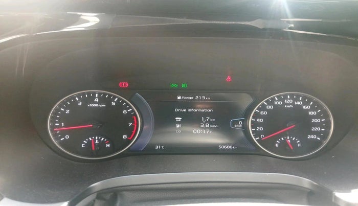 2020 KIA SELTOS GTX 1.4 PETROL, Petrol, Manual, 50,686 km, interior