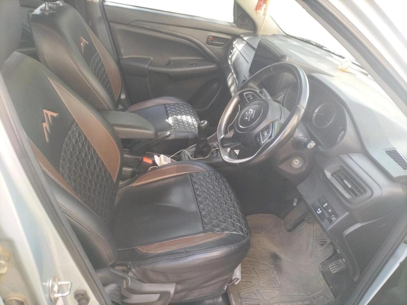 2023 Maruti BREZZA LXI S- CNG, CNG, Manual, 76,165 km, interior