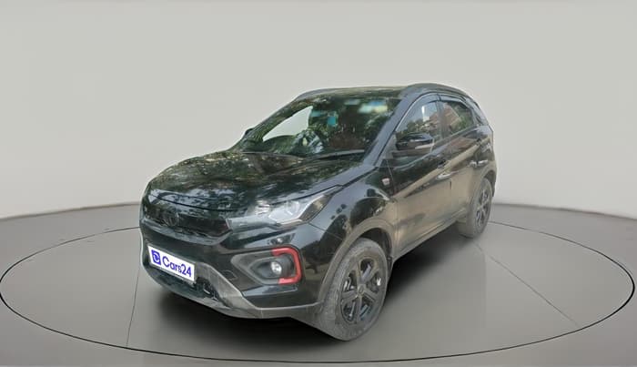 2023 Tata NEXON XZ PLUS LUX SUNROOF RED DARK PETROL, Petrol, Manual, 32,107 km, exterior