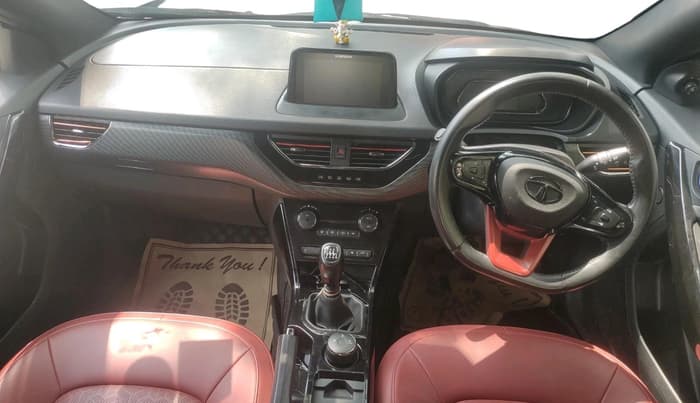 2023 Tata NEXON XZ PLUS LUX SUNROOF RED DARK PETROL, Petrol, Manual, 32,107 km, interior