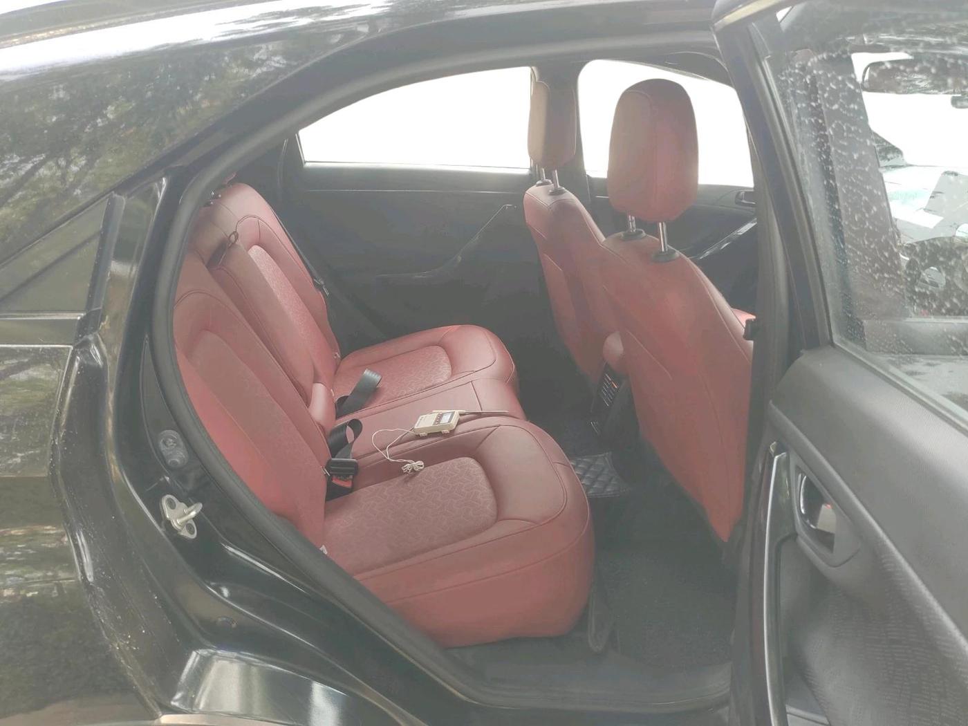2023 Tata NEXON XZ PLUS LUX SUNROOF RED DARK PETROL, Petrol, Manual, 33,100 km, interior