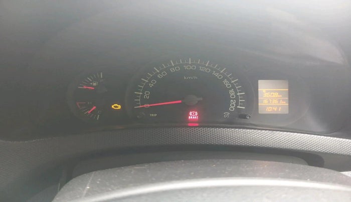 2016 Maruti Swift LXI, CNG, Manual, 1,67,361 km, interior